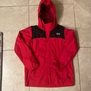 Youth North face size medium rain jacket